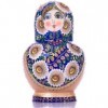 ABGRC Mignonne Poupées gigognes Matryoshka Russe 10 Couches Boutique Peinture Séchée à lair Tilleul Décoration Faite À La Ma