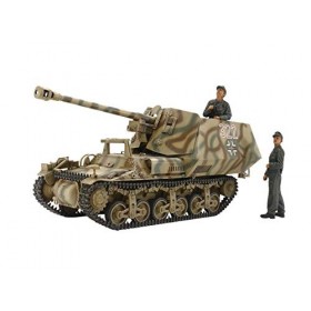 Tamiya 35370-000 1:35 Deutscher SD.Kfz.135 Marder I Jagdpanzer, Modellbau Kit Plastikbau Kit de Construction à Assembler, Rép