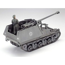 Tamiya 35370-000 1:35 Deutscher SD.Kfz.135 Marder I Jagdpanzer, Modellbau Kit Plastikbau Kit de Construction à Assembler, Rép