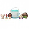 Disney Store Official Jouets pour Le Bain Vaiana, 5 pcs, Contient Les Personnages Vaiana, Maui, Pua, Hei-Hei, et Tamatoa dans