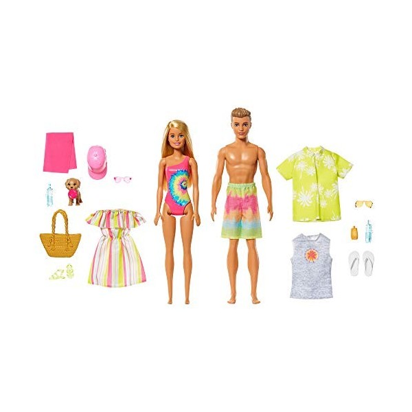coffret tenue barbie et ken – Jardin d'enfants