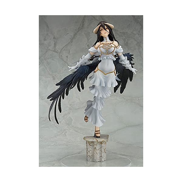 IMMANANT Overlord - Figurine Complète Albedo 1/8 Chiffre danime Figurine Ecchi Mignonne Statue de Personnage de Dessin animé