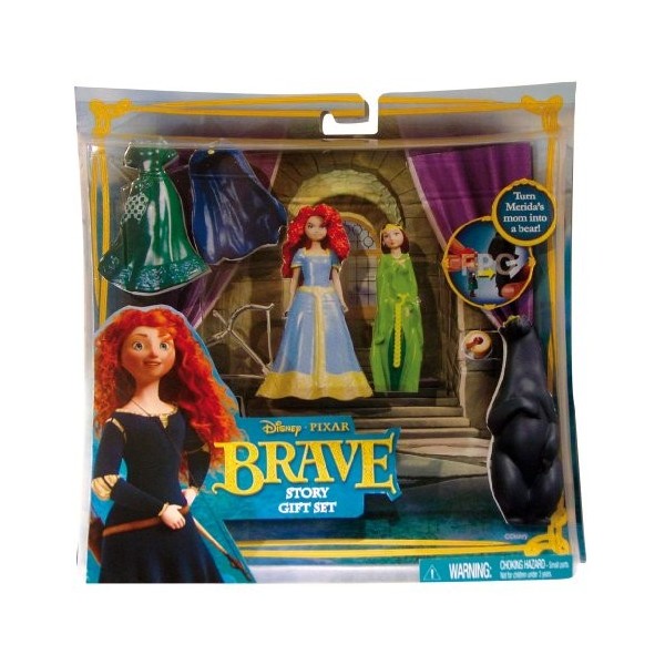 Disney Princesses - X4947 - Poupée et Mini-poupée - Coffret Merida