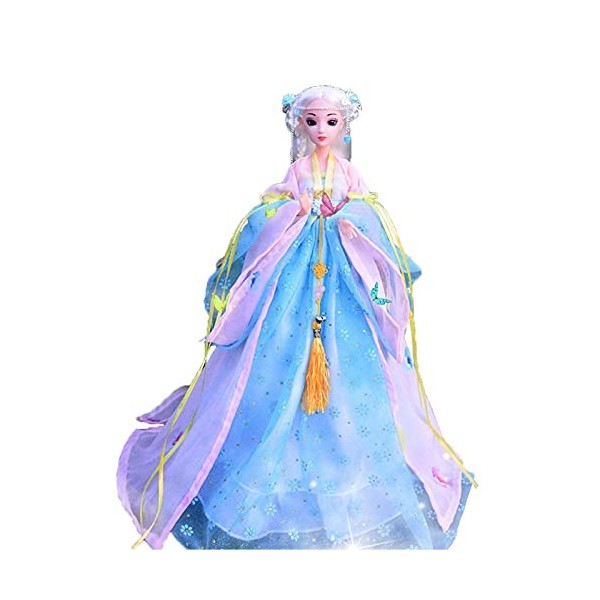 YZDKJDZ Poupée Chinoise Figurine Poupées Orientales avec Robe Hanfu, Poupée De Collection De Déesse Princesse Fée Ancienne De