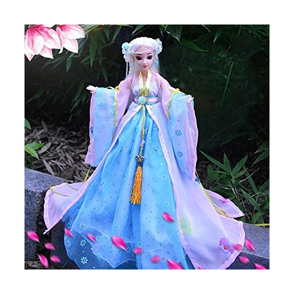 YZDKJDZ Poupée Chinoise Figurine Poupées Orientales avec Robe Hanfu, Poupée De Collection De Déesse Princesse Fée Ancienne De