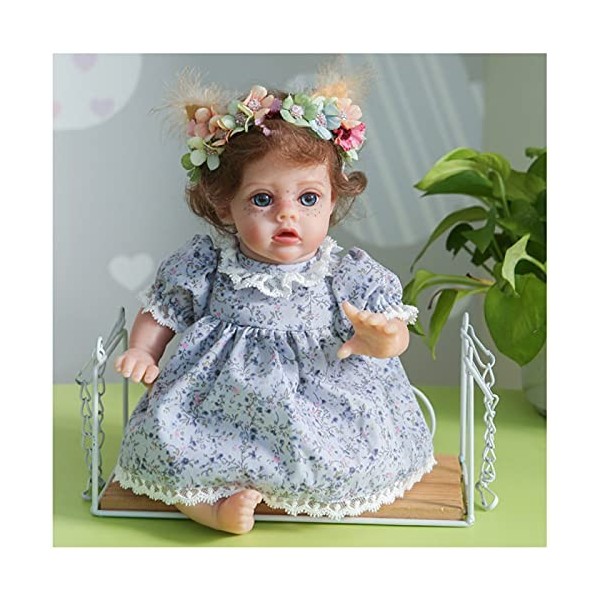 Poupées Reborn réalistes en silicone, 35,6 cm, poupées nouveau-nées pour filles, cadeaux pour petites filles et enfants