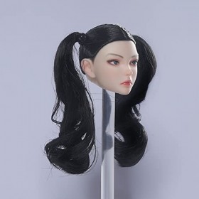 Sculpture De Tête De Figurine Femme à Léchelle 1/6, Sculpture De Tête De Fille De Jeu Vidéo Cammy, FG083, Tête De Poupée pou