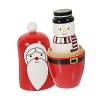 ERINGOGO 5 Ensembles De Poupée De Noël Poupées Empilables De Noël Poupées Gigognes Matriochka Poupées Russes pour Enfants Pou