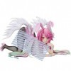 DHAEY Fille Sexy de Figure d’Anime Figurines Hentai Pas de Jeu, Pas de Vie -Jibril-1/4 Bunny Ver. Figurine Ecchi Figurines d