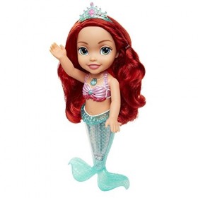 Disney- Poupée Ariel de Bain Chante et Lumineuse, 208532