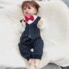 Poupée nouveau-né en vinyle pour filles, 55,9 cm, poupée bébé qui semble réelle, meilleur costume danniversaire pour filles,
