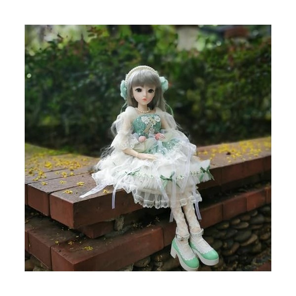 EVA BJD 1/3 BJD – Poupée mécanique articulée avec Maquillage et Accessoires complets Sylph - 60 cm