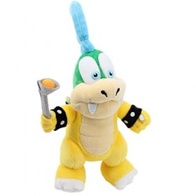 Anime koopalings Larry Lemmy Iggy Wendy Ludwig Morton Roy Peluche Roi Bowser Jr Koopa Animaux en Peluche poupée 7 pièces