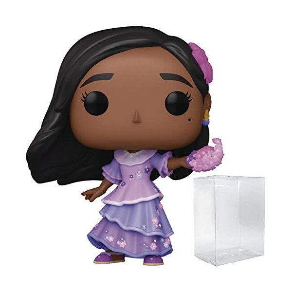 POP Disney : Encanto – Figurine Funko en vinyle Isabela Madrigal livrée avec étui de protection compatible , multicolore, 9,