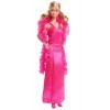 Barbie Signature 1977 Superstar Barbie Classic Doll Reproduction Blonde with Twisting Waist & Legs, Pink Dress & Boa, Gift 