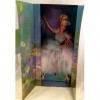 MATTEL BARBIE danseuse poupée blonde - robe de danse pastel et plume - BALLET MASQUERADE - carnaval et masque - boite souvra