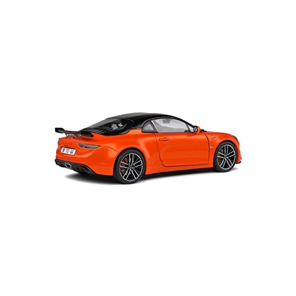 SOLIDO- Voiture Miniature de Collection, 1801617, Orange Fire