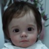 EMWNG Poupée Reborn réaliste avec Corps en Coton Doux, Simulation de Peinture détaillée à la Main, veines Visibles pour bébé,