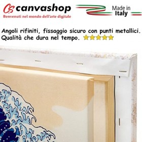 canvashop Banksy Monkey DJ Tableaux modernes de salon 50 x 35 cm Tableau sur toile impressions murales Bansky street art gori