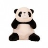 VOTIVA Jouets en Peluche Poupée Panda potelée Super Mignonne, Jouet en Peluche, poupée en Tissu, Oreiller de Couchage, Compag