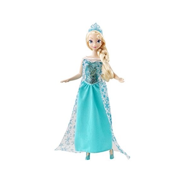 Disney Princesses - Y9967 - Poupée Mannequin - La Reine des Neiges - Elsa Lumineuse et Musicale