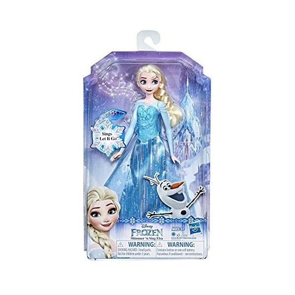 Disney Elsa From Frozen Feature Doll, Singing character doll with accessories