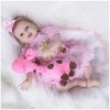 Poupées Reborn Baby Dolls, poupées Reborn en silicone, poupée bébé 22 pouces