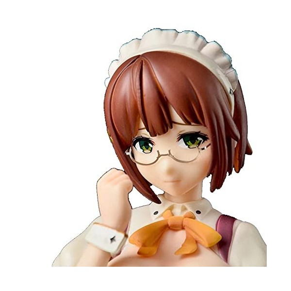 IMMANANT Statue de Fille de Figure danime Figurine complète Momo 1/5.5 Figurine Ecchi Modèle Assis Jouet/poupée/Cadeau Anime