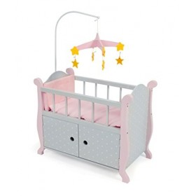 Bayer Chic 2000 510 91 Lit Poupée Gris