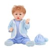 Accessoires de poupée Reborn - 55 cm - Poupée Reborn réaliste - Avec accessoires de jouets - Poupées Reborn Baby comme un béb