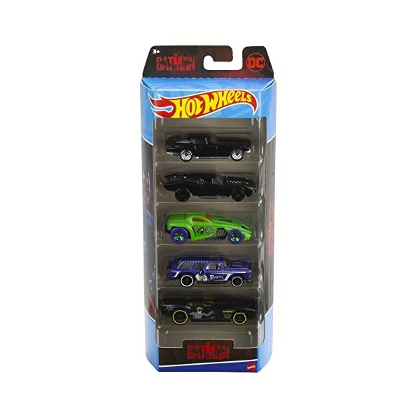 Hot Wheels Mattel Batman 5-Pack DC 