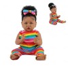 Poupées de bébé réalistes en silicone, poupée réaliste pour nouveau-né, 55 cm, pour filles, F-Girl
