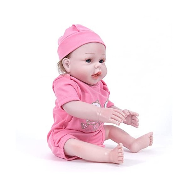 Best Reborn Doll Poupée Reborn en silicone de 55,9 cm – Poupée nouveau-né – Cadeau pour enfants de 3 à 10 ans