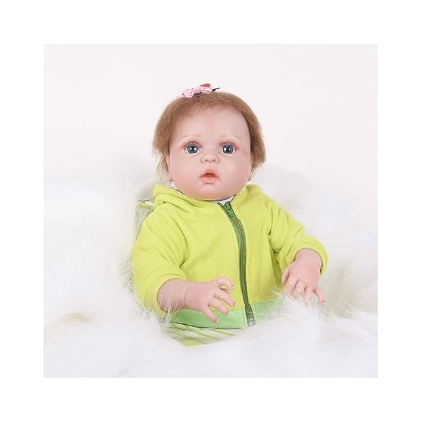 Poupée Reborn Baby Dolls Girl Cheap, 55 cm, poupée Reborn pour femme réaliste en vinyle de silicone doux, toucher doux avec c