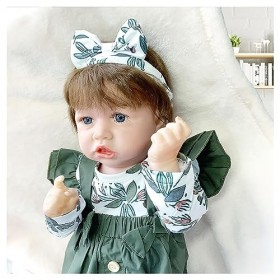 Poupées Reborn Reborn pour nouveau-né filles – Elles sont des poupées Reborn de 55,9 cm de haut pour bébés filles réalistes e