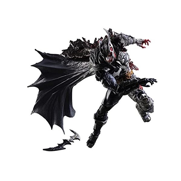 TANGMUER Play Arts Kai Batman Action Figure Collection Poupée Décoration Modèle Jouets Cadeaux Version KO JIGFLY