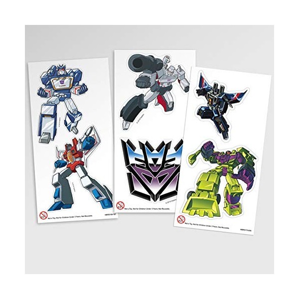 Popfunk Transformers Decepticons Lot dautocollants de collection