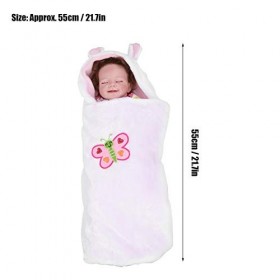 22 Pouces réaliste bébé Reborn poupée, Simulation de Vinyle Souple bébé poupée Jeu de rôle poupée modèle Figurine Enfants Enf