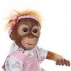 Pinky Reborn Bébé Poupées Monkey 21 Pouces 52cm Silicone Souple Vinyle Réaliste à la Main Vraie Poupées Enfant Nouveau-né Béb