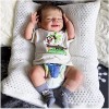 18 Pouces 46 Cm Reborn Bébé Endormi Poupée Fille/Garçon en Silicone Souple Corps Complet Nouveau-Né Bébé Poupées Enfants Cade