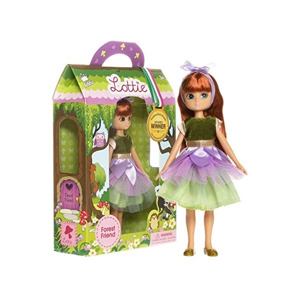 Lottie Forest Friend Doll , Gifts for 6 Year Old Girls & Boys , Small Tooth Fairy Dolls , 7 Inch Fairy Doll , Super Cute Mini