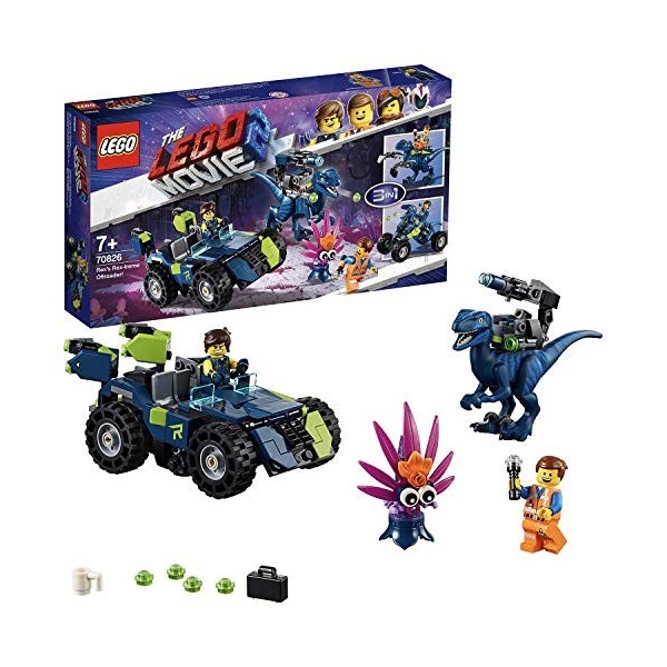 LEGO MOVIE 2 - Le tout-terrain Rex-treme de lespace Rex ! - 70826 - Jeu de construction