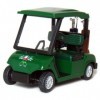 4? Die-cast Metal Golf Cart Model Green by KinsFun