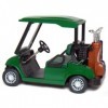 4? Die-cast Metal Golf Cart Model Green by KinsFun