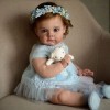 Zero Pam Poupée Reborn Qui Ressemble à Un Vrai Bébé 60cm Bebe Reborn Réaliste avec Cheveux Poupée Bébé Fille en Silicone Bell