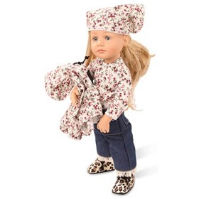 Poupée 36 cm : Grete, Cheveux blonds, Yeux Bleus