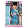 Nancy Colección,Nancy Asiatique,réédition des années 70,poupée Collection Classique,vêtue dun Kimono Bleu Traditionnel,Les F