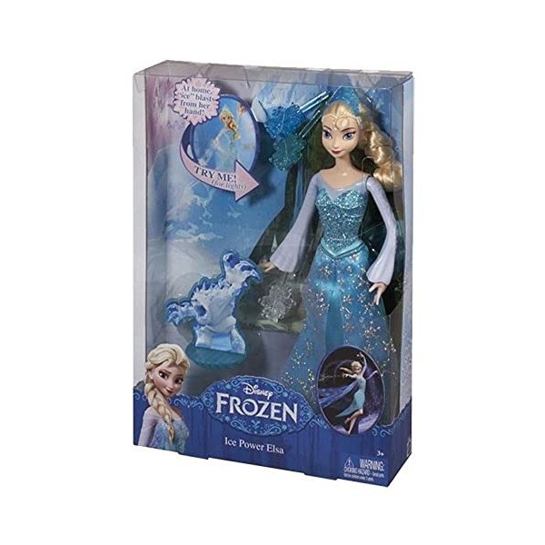 Frozen- Disney Poupée Elsa Action, 0506079