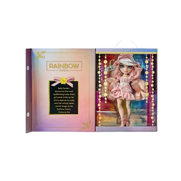 Rainbow Vision Costume Ball Rainbow High Poupée de collection tendance 28 cm Bella Parker , violet