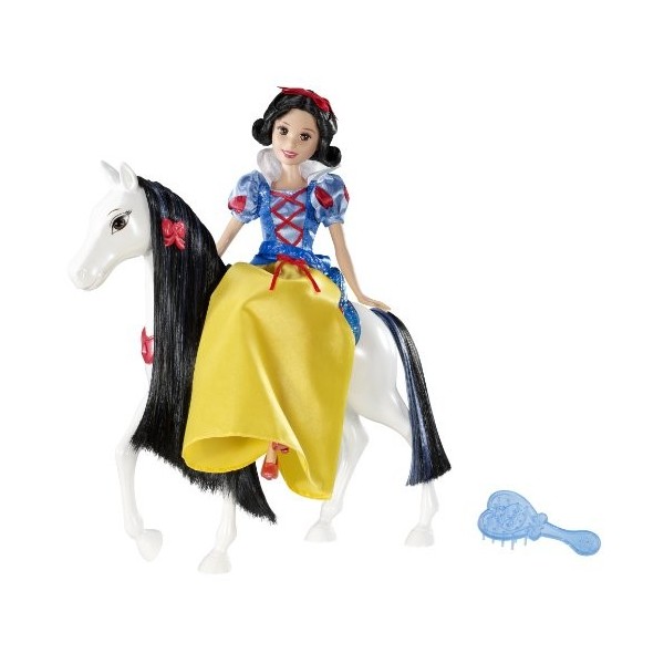 Disney Princesses - V1659 - Poupée Mannequin - Blanche Neige et Cheval